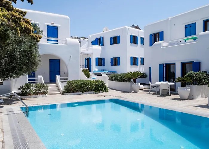 Olive Tree & Capari Mykonos Town Homes & Apartments With Pool!